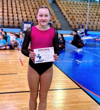 Tudi na 2. tekmi za pokal Slovenije gimnastičarke ŠD Partizan RAvne dosegle odlične rezultate (9)